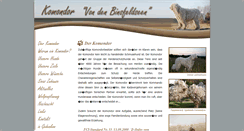 Desktop Screenshot of komondor-binsfeldseen.de
